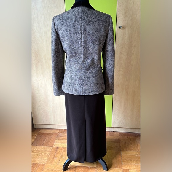 LE SUIT Women's Wool Blend Jacket & Skirt - Picture 2 of 13